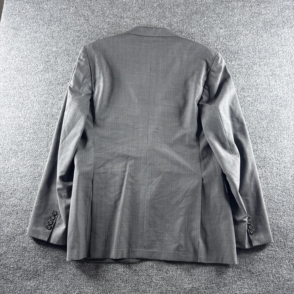Brooks Brothers Regent Reda Wool Blazer Mens 44L Gray Jacket‎ Sport Coat Career - Picture 9 of 16